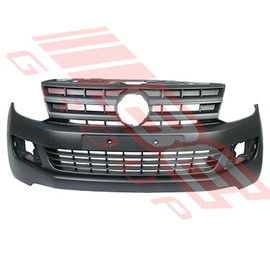 9562090-00 - FRONT BUMPER - TEXTURED BLACK - TO SUIT VOLKSWAGEN AMAROK 2010-