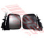 8194116-88 -DOOR MIRROR -R/H -BLACK -MANUAL VERTICAL TYPE -TO SUIT TOYOTA HIACE 2014 - F/LIFT LATE