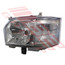 8194194-21 -HEADLAMP -L/H -3 BULB TYPE -TO SUIT TOYOTA HIACE 2014 - F/LIFT LATE