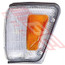 8125097-3 -CORNER LAMP -L/H -AMBER/CLEAR -TO SUIT TOYOTA HILUX 4WD 1989-91 GREY TRIM