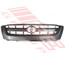 8127099-7 -GRILLE -MAT DARK GREY -CENTRE -TO SUIT TOYOTA HILUX 4WD 2002-
