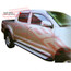 8128110-71 -DOOR VISOR/WEATHERSHEILD SET -TRANSPARENT BLACK -TO SUIT TOYOTA HILUX 2005 - 4 DOOR