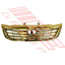 8128199-28PG -GRILLE -PERFORMANCE TYPE -GOLDEN -TO SUIT TOYOTA HILUX 2011-