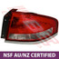 2569298-2CF - REAR LAMP - R/H - CERTIFIED NSF AU/NZ - TO SUIT FORD FALCON BA SEDAN 2003-