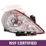 1601894-02CF - HEADLAMP - R/H - CHROME - MANUAL - CERTIFIED NSF TO SUIT NISSAN TIIDA - C11 - 5DR H/B - 2005- EARLY