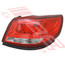 2818198-02 - REAR LAMP - R/H - LIGHT RED - TO SUIT HOLDEN COMMODORE VF 2015-  SEDAN