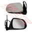 8128116-26 - DOOR MIRROR - R/H - ELECTRIC - W/LAMP - CHROME - TO SUIT TOYOTA HILUX 2011-