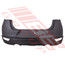 3402895-00CF-REAR BUMPER-PARTIAL PRIMED BLACK-W/OUT SENSOR HOLE-CERTIFIED-TO SUIT-MAZDA CX-3 2015-