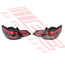 2818198-90PG - REAR LAMP SET - L&R - LED - BLACK - TO SUIT - HOLDEN COMMODORE VF 2013- SS