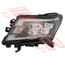 1645494-11 - HEADLAMP - L/H - TO SUIT - NISSAN NAVARA D23 NP300 2021-  F/LIFT