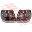 0018098-93PG -REAR LAMP -SET -L&R -BLACK CHROMED -TO SUIT AUDI A4 1995-