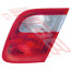 0061098-52G -REAR LAMP -R/H -INNER -CLEAR/RED -TO SUIT BMW 3'S E46 4D 1998-