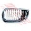 0061099-84 -GRILLE -R/H -CHRM/CHRM/BLACK -TO SUIT BMW 3'S E46 2003- COUPE