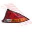 2569198-2G -REAR LAMP -R/H -RED/AMBER -TO SUIT FORD FALCON AU SEDAN 1998-02*