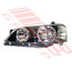 2569294-1G -HEADLAMP -L/H -BLACK REFLECTOR TYPE -TO SUIT FORD FALCON BA/BF1 2003-