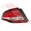 2569498-3G -REAR LAMP -L/H -DARK RED -TO SUIT FORD FALCON FG 2008 - 4DR G6