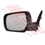 2588016-01 -DOOR MIRROR -L/H -BLACK -MANUAL -TO SUIT FORD RANGER 2006-