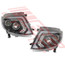 2588294-91PG -HEADLAMP SET -L&R -BLACK HOUSING -TO SUIT FORD RANGER PX1 2012-