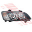 2818094-16 -HEADLAMP -R/H -BLACK -PROJECTOR -TO SUIT HOLDEN COMMODORE VE SERIES 2 2011 - SSV/ HSV