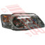 2817094-02G -HEADLAMP -R/H -CHROME -TO SUIT HOLDEN COMMODORE VY 2002-