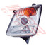3053194-1G -HEADLAMP -L/H -TO SUIT HOLDEN RODEO D-MAX P/UP 2006-