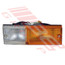 3051097-64 -BUMPER LAMP -R/H -AMBER/CLEAR -TO SUIT HOLDEN RODEO 1989-
