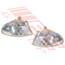 2940097-91PG -CORNER LAMP -CLEAR -SET -L&R -TO SUIT HONDA CIVIC EG 4DR 1992-95