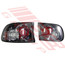 2940098-97PG -REAR LAMP -SET -L&R -BLACK CHROME -TO SUIT HONDA CIVIC EG 3DR 1992-95