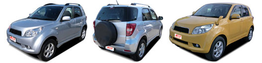 FIND NEW AFTERMARKET PARTS TO SUIT DAIHATSU TERIOS 2006-