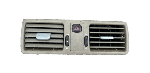 2003-2006 Volvo XC90 Dash Center Air Double Vent Grill Trim with Hazard Switch 2003-2006 Volvo XC90 Dash Center Air Double Vent Grill Trim with Hazard Switch