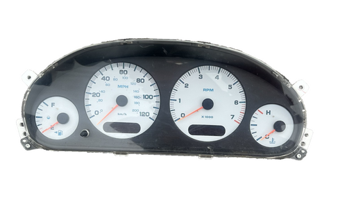 03 2003 Dodge Caravan Town & Country Speedometer Instrument Cluster 05082847AB 03 2003 Dodge Caravan Town & Country Speedometer Instrument Cluster 05082847AB