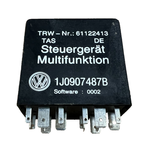 Fuse Box Multi-Function Relay 1J0907487B Black fits 2001-2005 Volkswagen Passat
