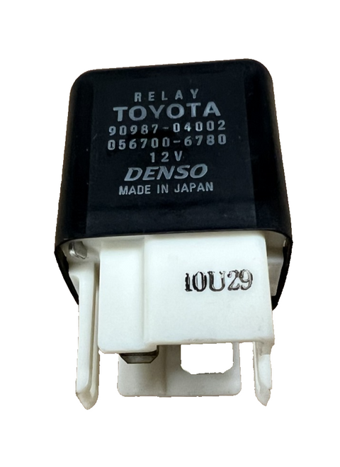 1984-2002 Toyota 4Runner Denso Blower Motor Relay 12V 90987 04002 Black