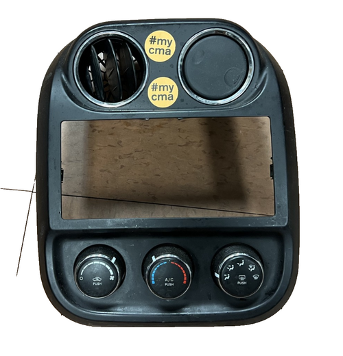 2011-2017 Jeep Patriot HVAC Heater AC Manual Climate Control Bezel 55111278AE