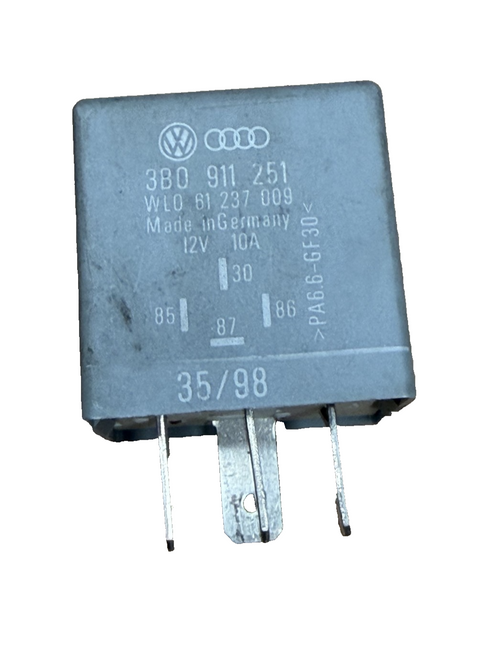 2001-2002 Volkswagen Jetta Starter Relay 12V 10A 3B0 911 251, WL0 61 237 009