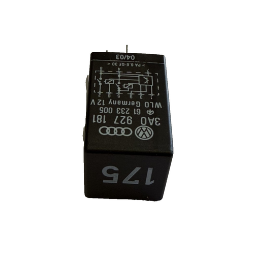 Accessory Power Relay 3A0 927 181 Black fits 1999-2005 Volkswagen Jetta