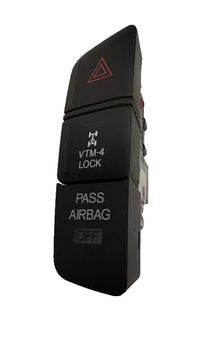 Hazard Light VTM-4 Lock Switch M31338 Black fits 2006 2007 2008 Honda Pilot