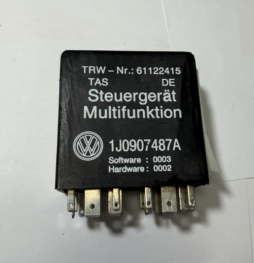 99-05 Volkswagen Jetta Passat Multifunction Steering Relay 1J0907487A Black