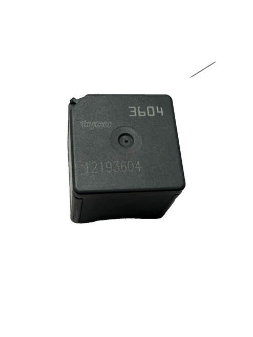 Tyco 4-Pin Starter Relay 12193604 3604 Black for Chevrolet/GMC