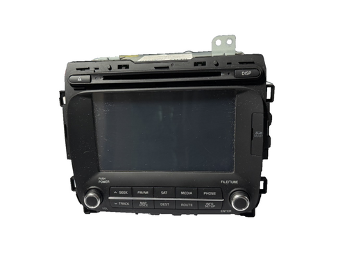 2014-2016 Kia Forte Sedona Radio Receiver CD Player Navigation 96560 A7100WK