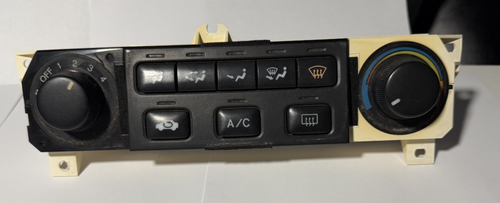 1998 1999 2000 Honda Accord HVAC AC Heater Temperature Control Black