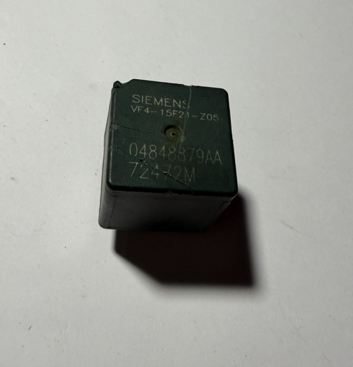 Siemens 5 Pin Relay 04848879AA, VF4-15F21-Z05, 72472M fits Dodge Chrysler Jeep