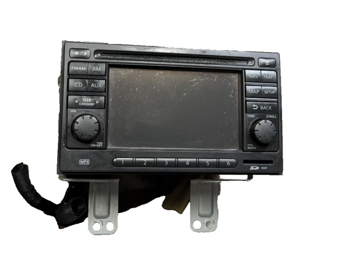 2012-2015 Nissan Rogue AM FM CD Radio Receiver GPS Display Screen 7 612 830 206