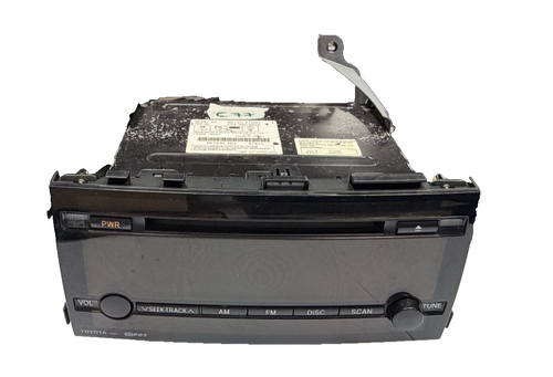 2004 2005 2006 Toyota Prius Radio Receiver AM FM CD Player 86120 47090