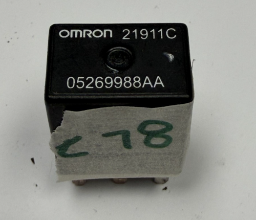 Omron 5-Pin Relay 12VDC 10A 05269988AA fits 01 02 03 04 05 06 Dodge Caravan