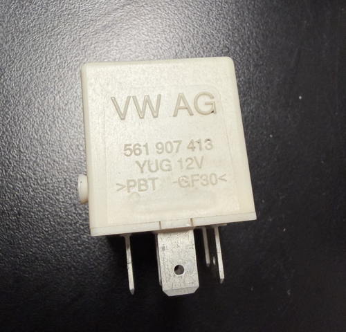 13 2013 Volkswagen Passat Accessory Power Relay 12V 561 907 413 White