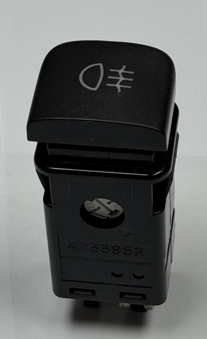 99 1999 Saab 9-3 Rear Back Fog Light Lamp Switch 4733952 Black