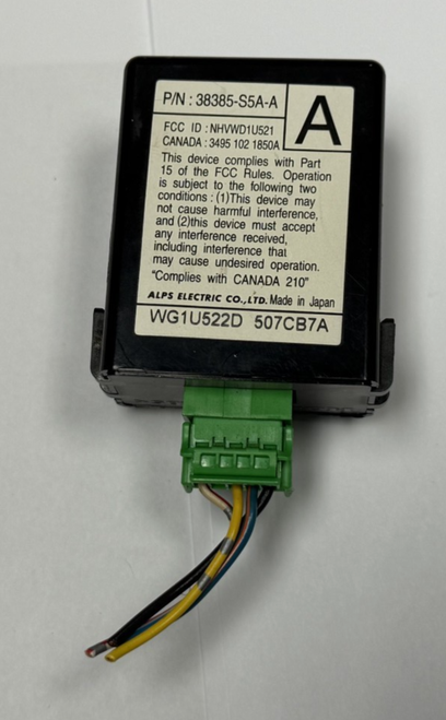 01 02 03 04 05 Honda Civic Keyless Entry Receiver Module 38385 S5A A, 507CB7A