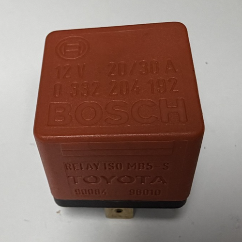 1994 1995 1996 Toyota Camry Bosch Cooler Relay 0 332 204 192, 0332204192