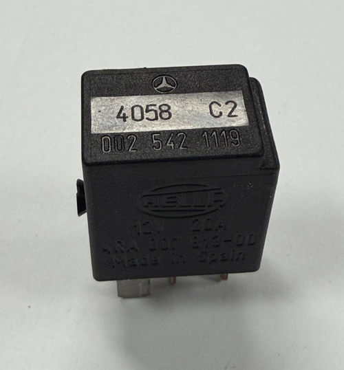 Mercedes-Benz Multi Purpose Relay 12V 20A 4RA 007 813 00, 002 542 1119